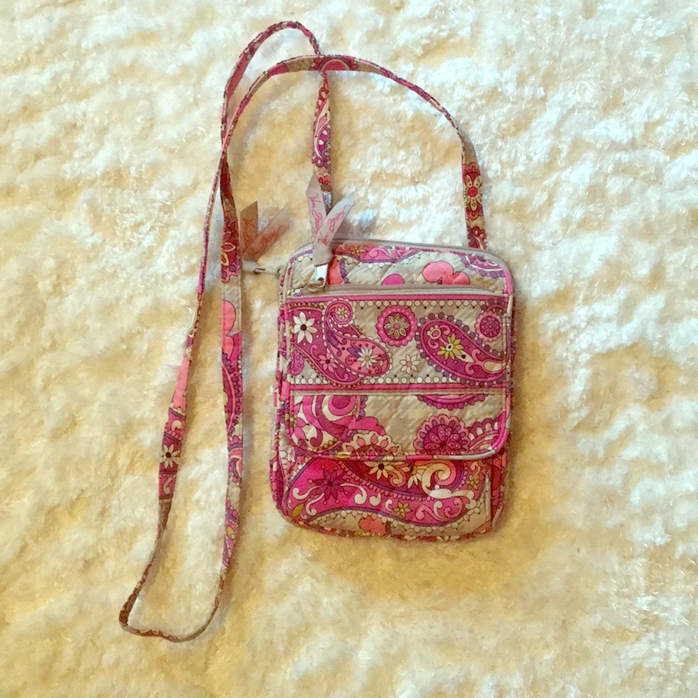 Vera Bradley paisley cross body